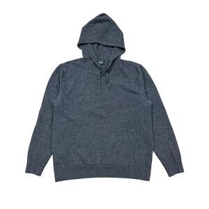 Quince Merino Wool Hooded Sweater Women's Large Minimalist Loungewear